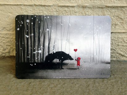 Little Red Postcard