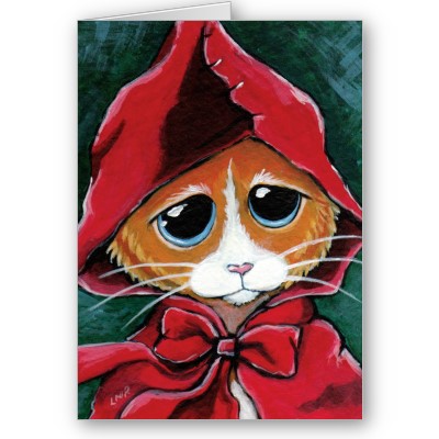 Little Red Riding Cat